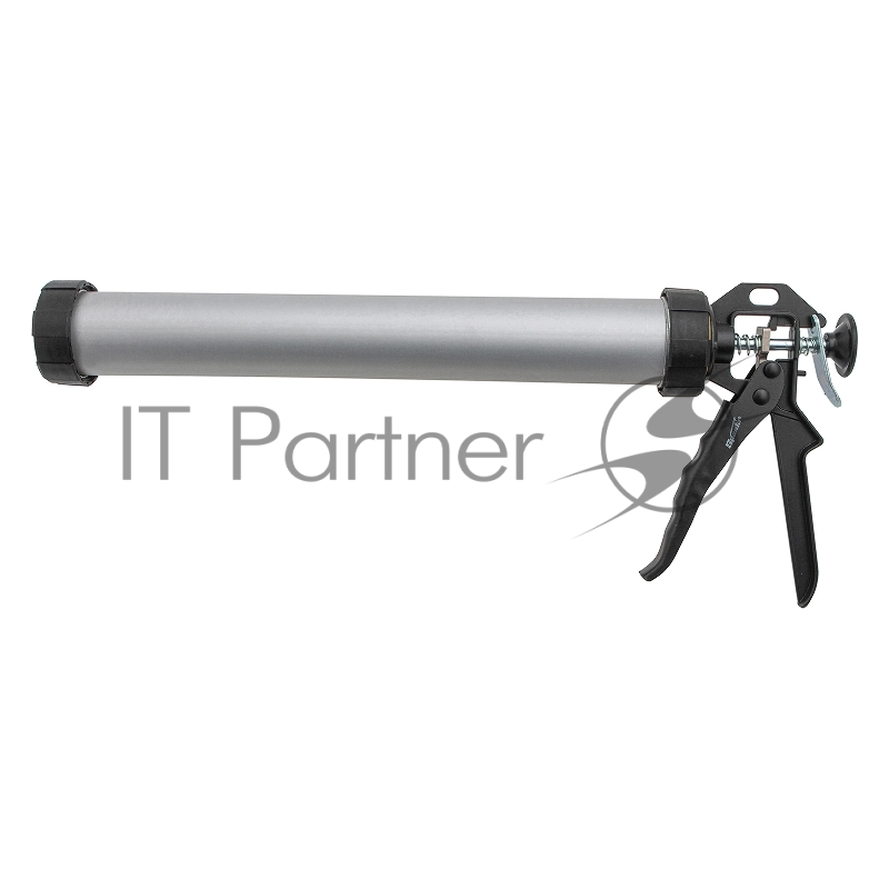 Пистолет для герметика SPARTA 886485 750мл закрытый алюминиевый корпус круглый шток 8 мм