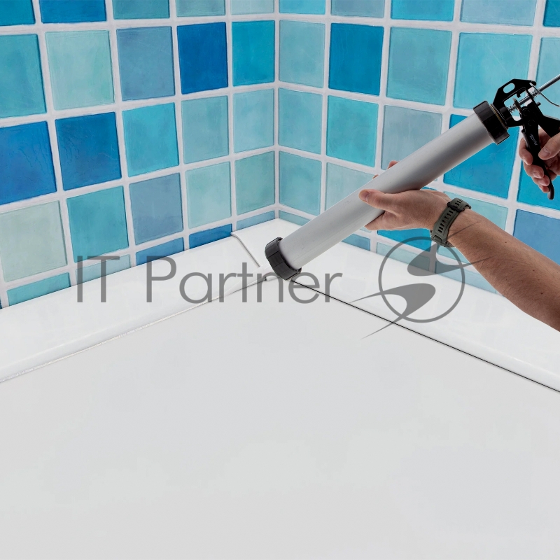 Пистолет для герметика SPARTA 886485 750мл закрытый алюминиевый корпус круглый шток 8 мм