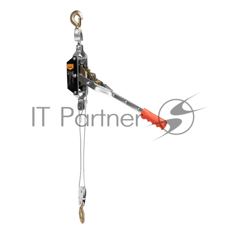 Лебедка рычажная, тяга - 1,5 т, подъем - 0,6 т, одинарное храповое колесо// Sparta