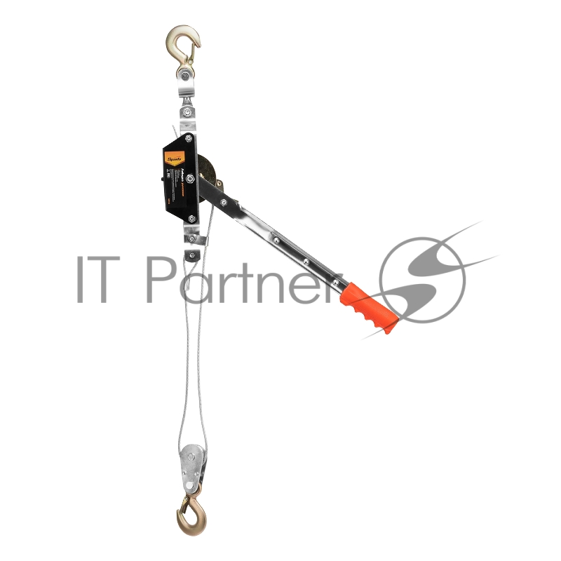 Лебедка рычажная, тяга - 1,5 т, подъем - 0,6 т, одинарное храповое колесо// Sparta