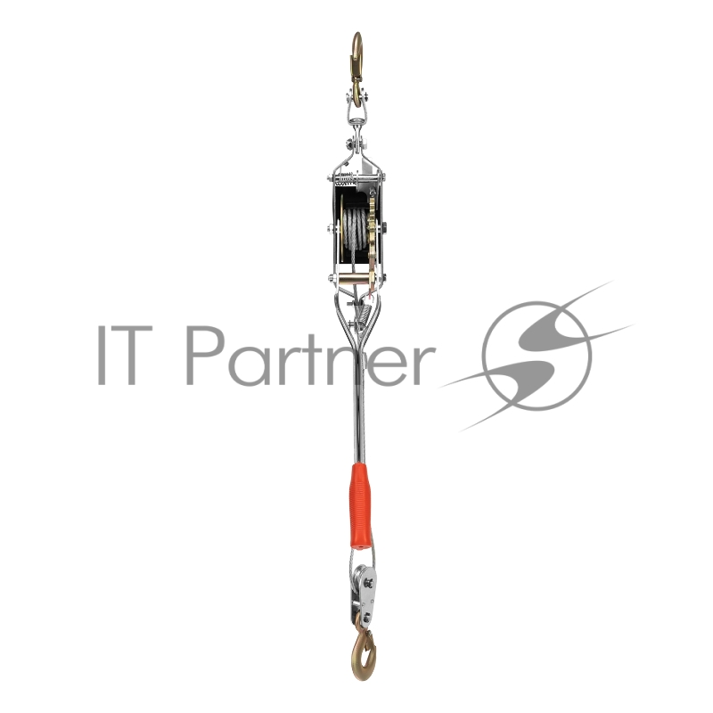 Лебедка рычажная, тяга - 1,5 т, подъем - 0,6 т, одинарное храповое колесо// Sparta