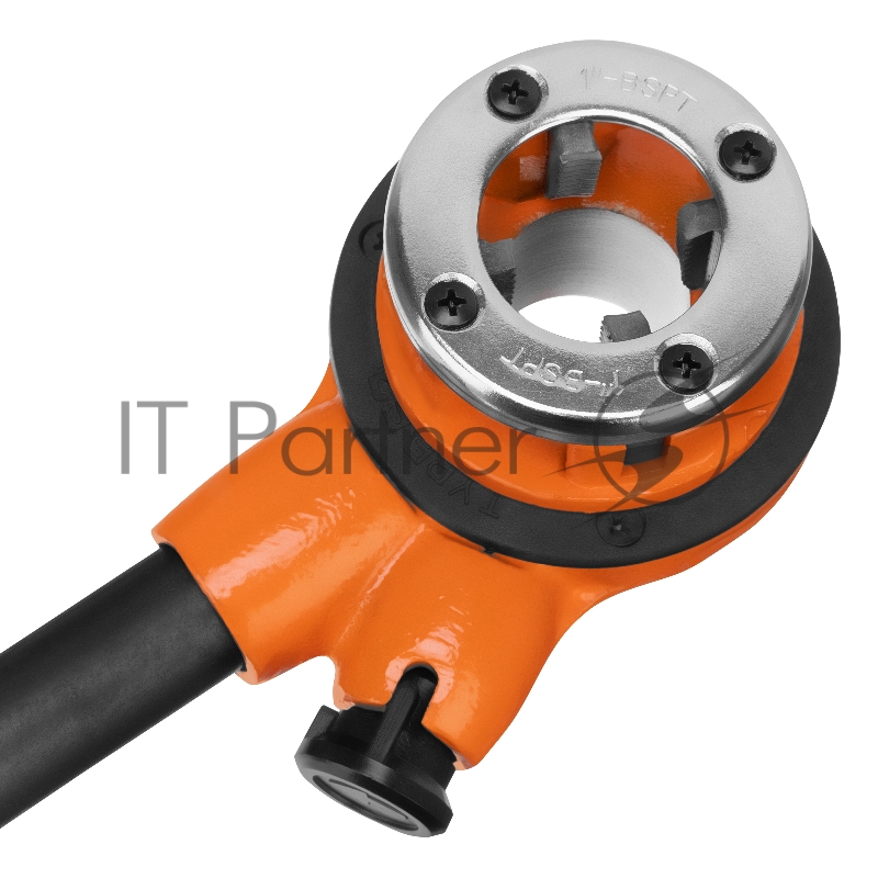 Набор клуппов 1/2-3/4-1, плашкодержатель с трещоткой, 6 предм.// Sparta