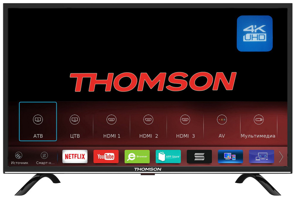 Телевизор LED 49 Thomson T49USL5210 черный