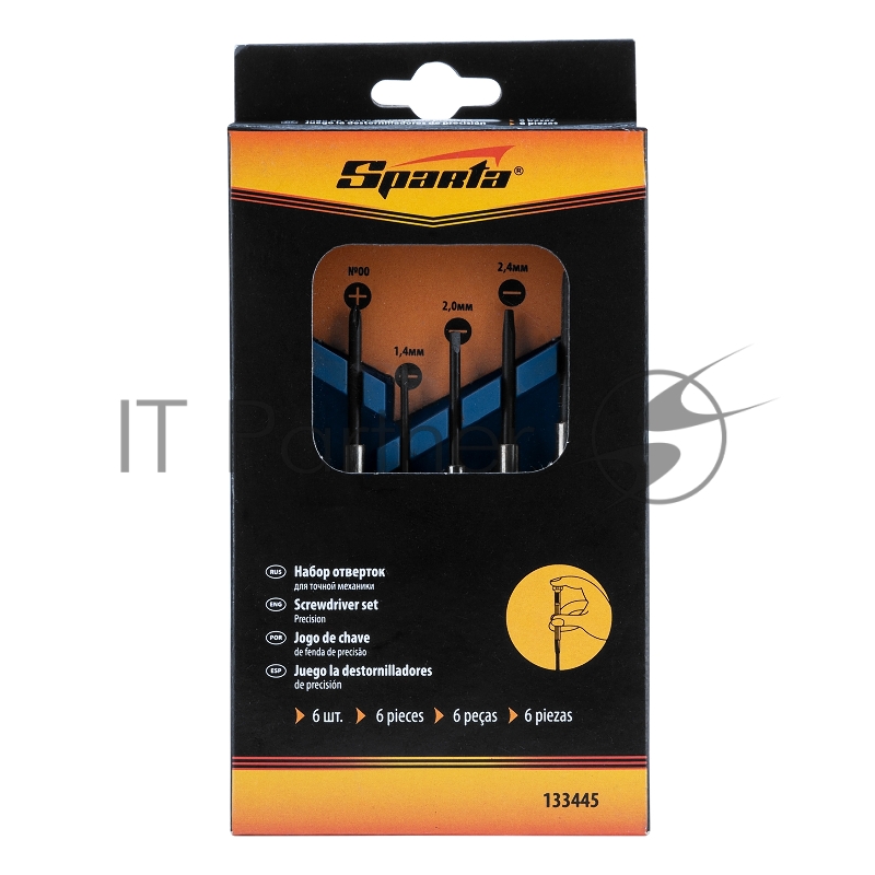 Набор отверток для точной механики, 6 шт.// Sparta