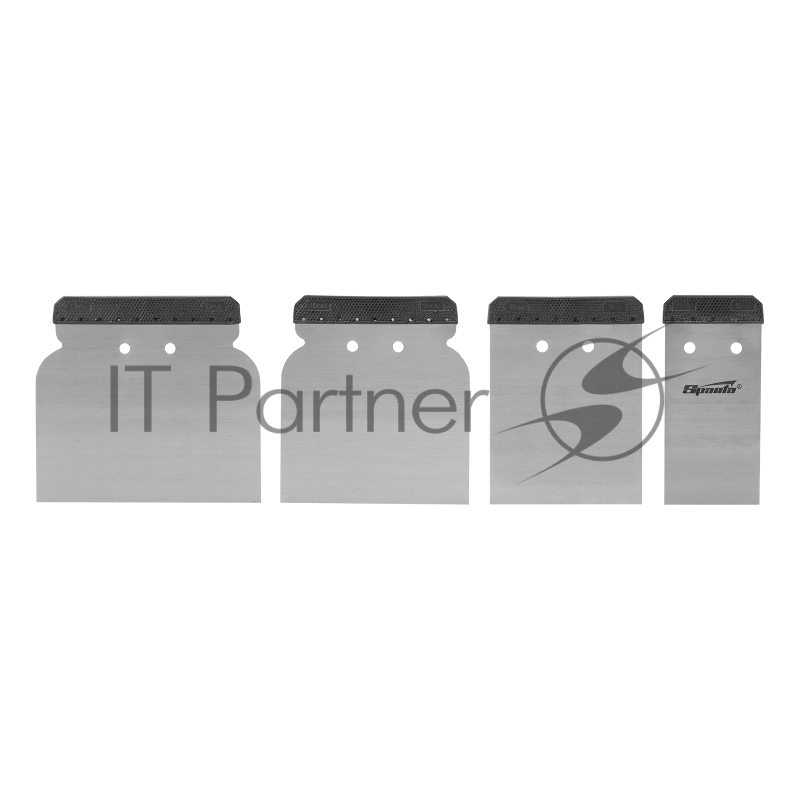 Набор шпателей японских стальных, 50-80-100-120 мм, 4 шт.// Sparta