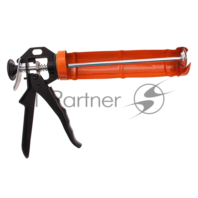 Пистолет для герметика, 310 мл, полуоткрытый, круглый шток 8 мм, Heavy Duty// Sparta