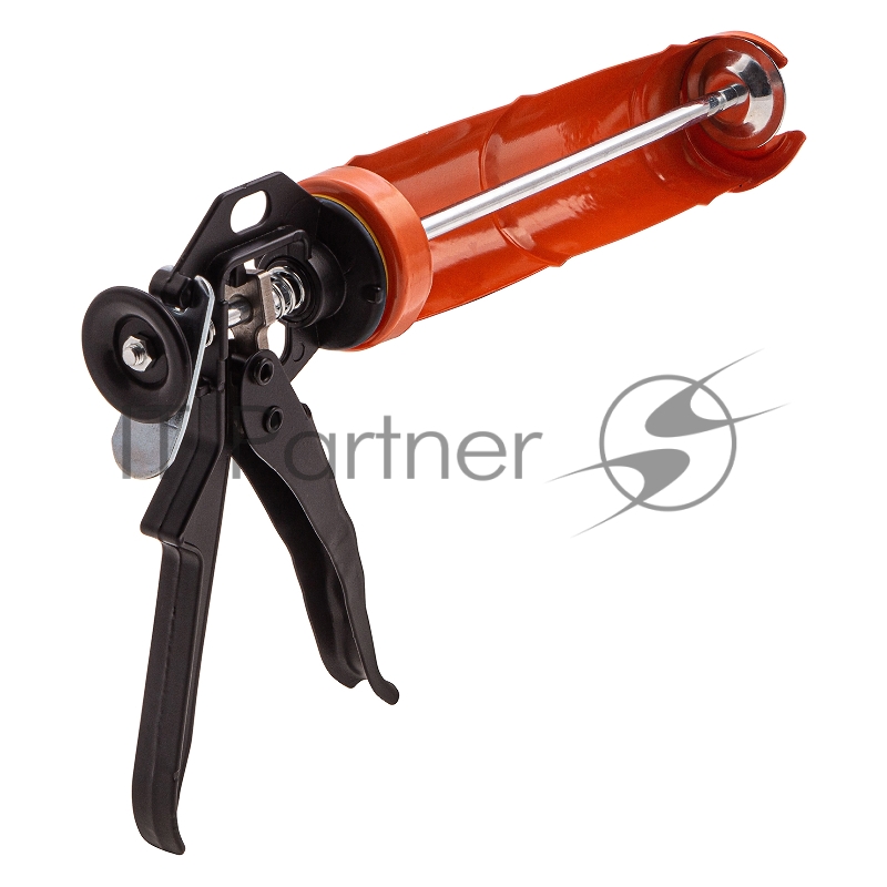 Пистолет для герметика, 310 мл, полуоткрытый, круглый шток 8 мм, Heavy Duty// Sparta