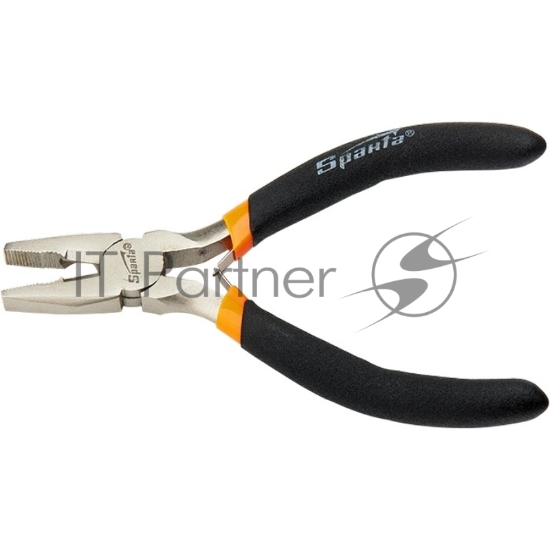 Плоскогубцы Mini, 130 мм, никелированные, авторазжим// Sparta
