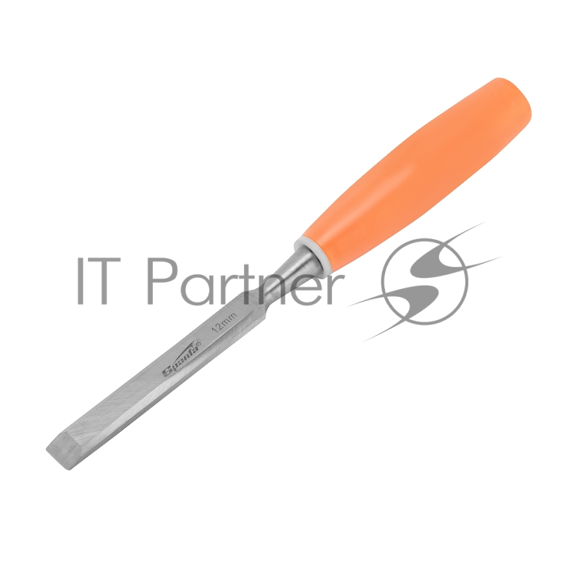 Стамеска, 12 мм, плоская, пластиковая рукоятка// Sparta