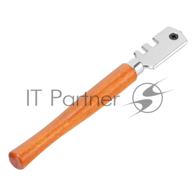 Стеклорез 6-роликовый с деревянной рукояткой// Sparta