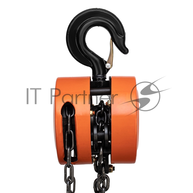 Таль цепная, 2 т, h подъема 2,5 м, расстояние между крюками 380 мм// Sparta
