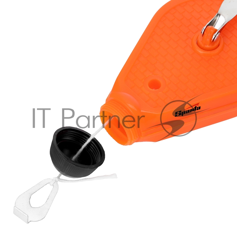 Шнур разметочный, 15 м, пластмассовый корпус// Sparta