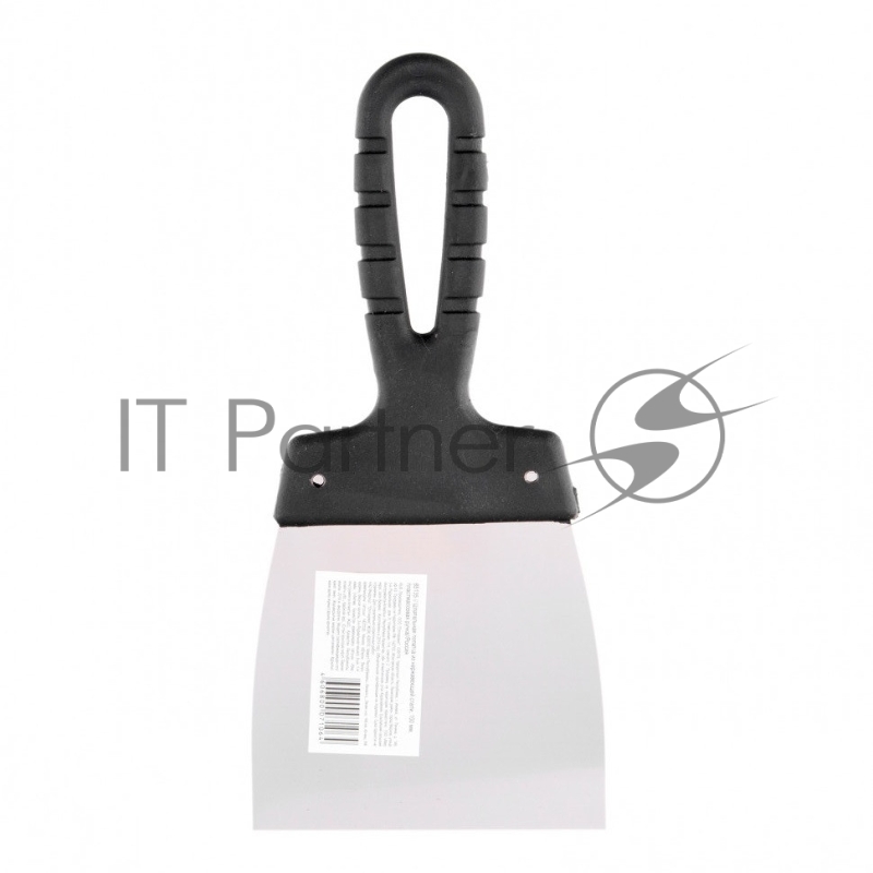 Шпательная лопатка из нержавеющей стали, 100 мм, пластмассовая ручка//Sparta