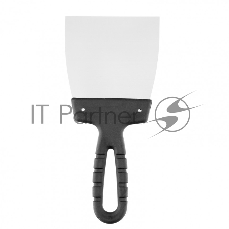 Шпательная лопатка из нержавеющей стали, 100 мм, пластмассовая ручка//Sparta