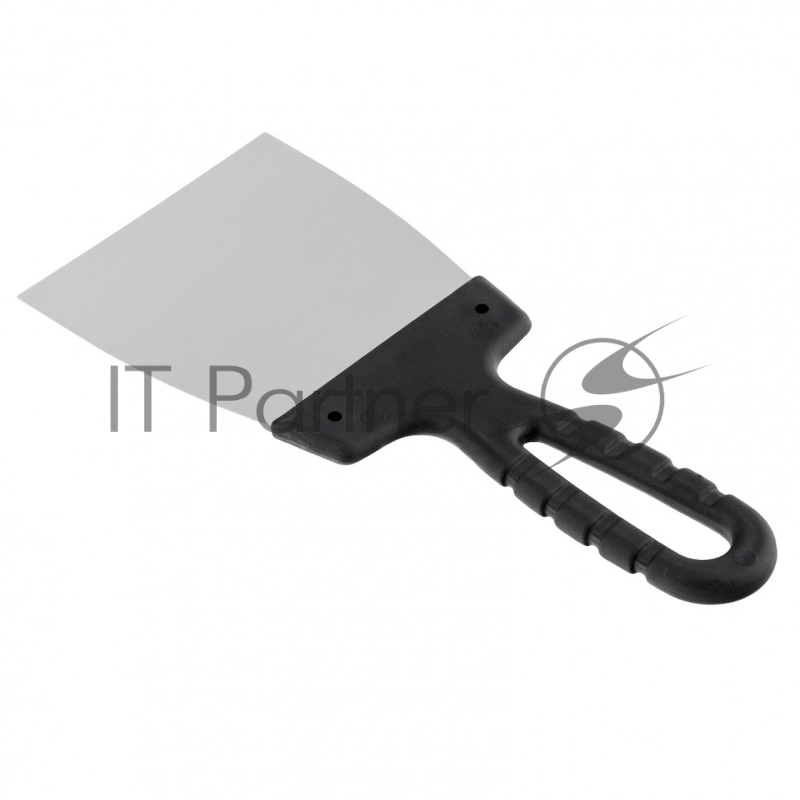 Шпательная лопатка из нержавеющей стали, 100 мм, пластмассовая ручка//Sparta