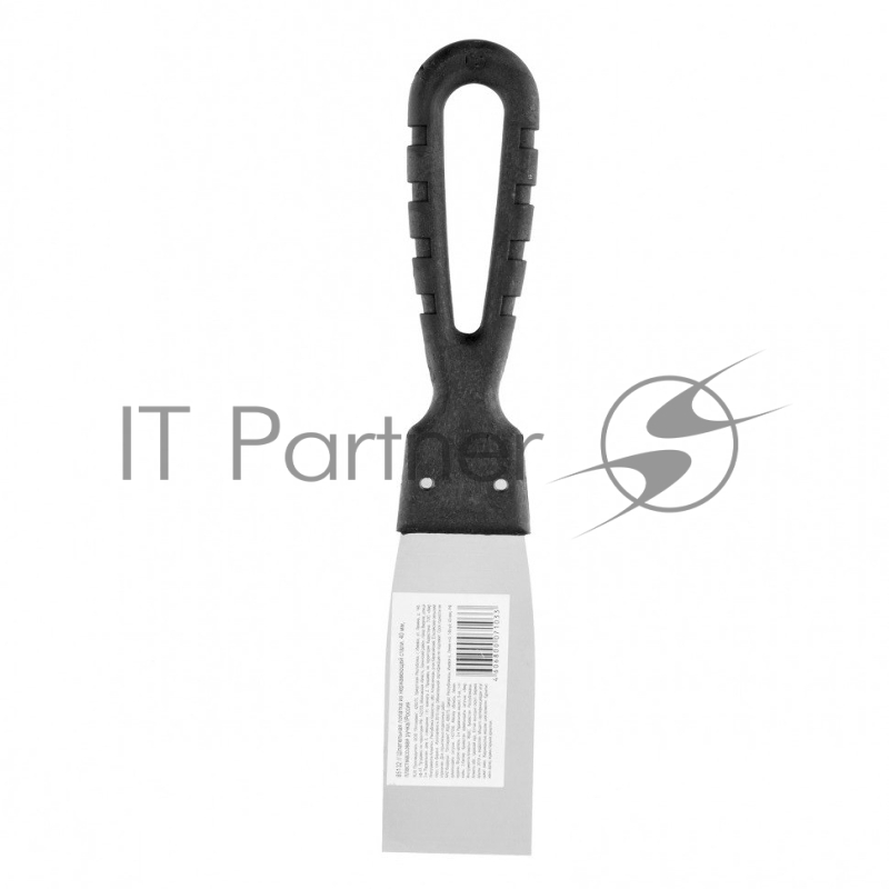 Шпательная лопатка из нержавеющей стали, 40 мм, пластмассовая ручка//Sparta