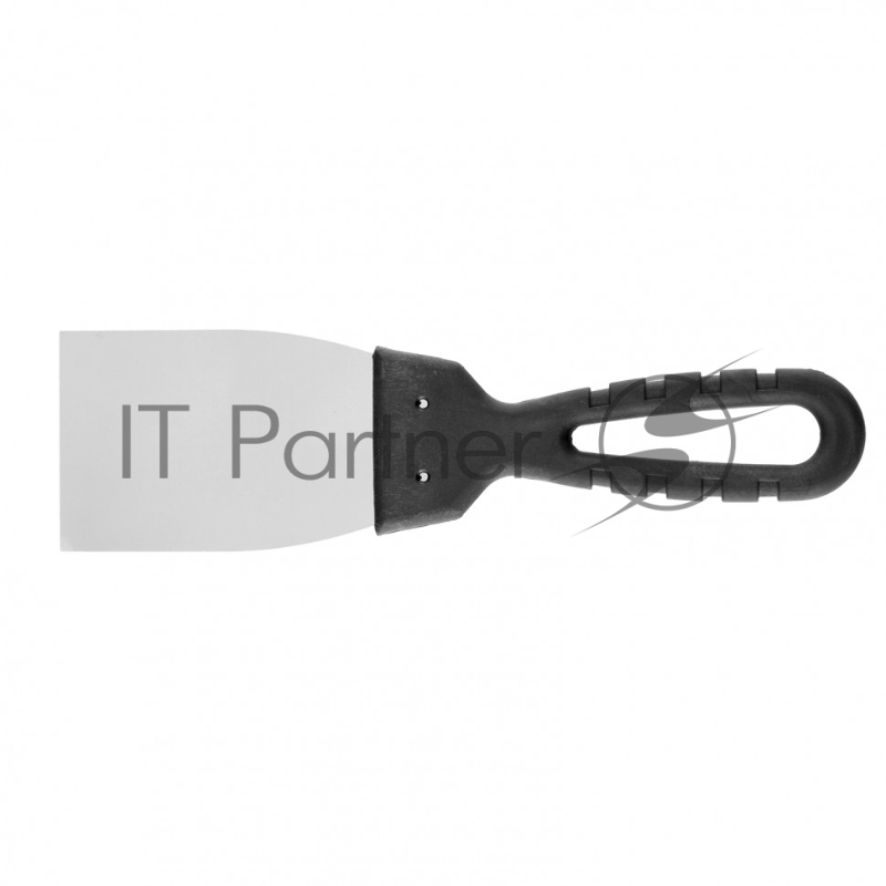 Шпательная лопатка из нержавеющей стали, 60 мм, пластмассовая ручка//Sparta