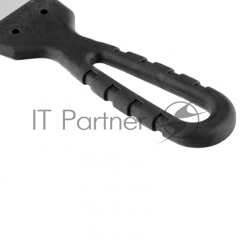 Шпательная лопатка из нержавеющей стали, 80 мм, пластмассовая ручка//Sparta