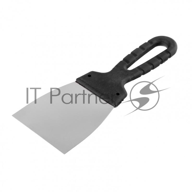 Шпательная лопатка из нержавеющей стали, 80 мм, пластмассовая ручка//Sparta