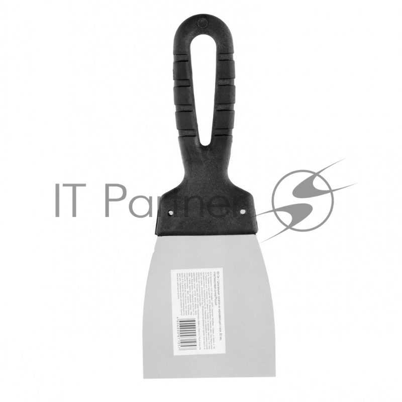 Шпательная лопатка из нержавеющей стали, 80 мм, пластмассовая ручка//Sparta