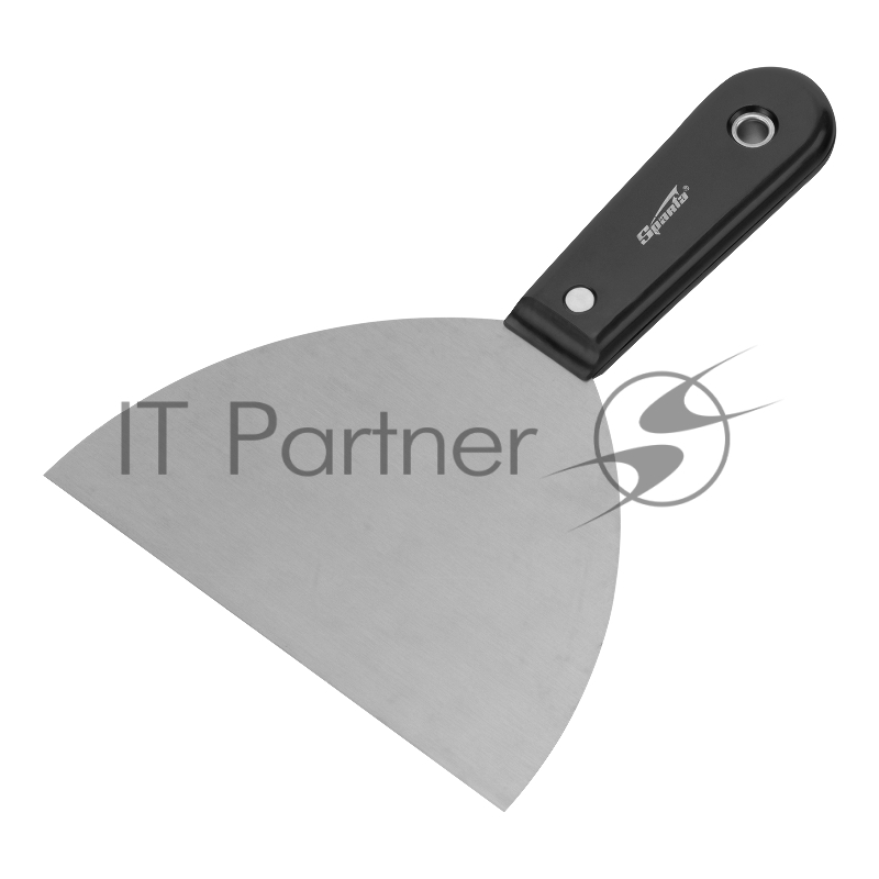 Шпательная лопатка стальная, 150 мм, полированная, пластмассовая ручка// Sparta