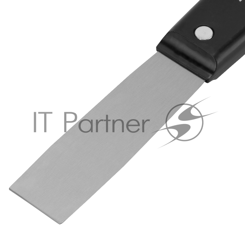 Шпательная лопатка стальная, 25 мм, полированная, пластмассовая ручка// Sparta