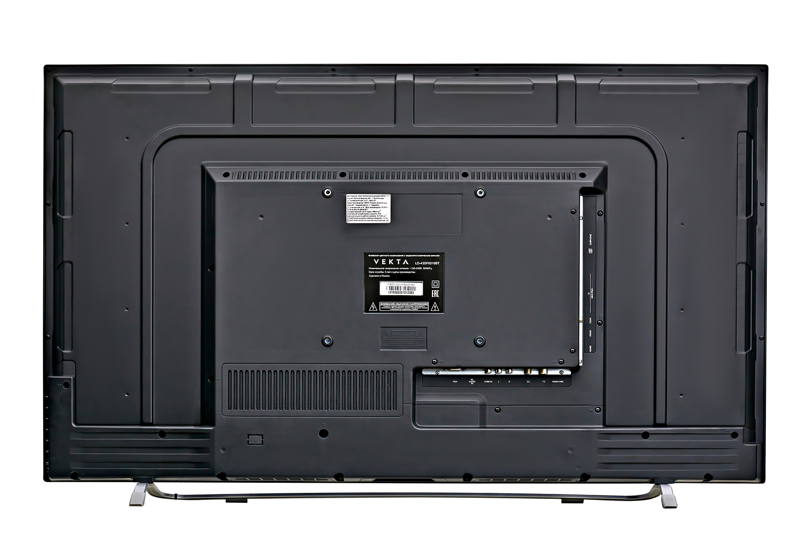 Телевизор LED 40 VEKTA LD-40SF6519BS черный