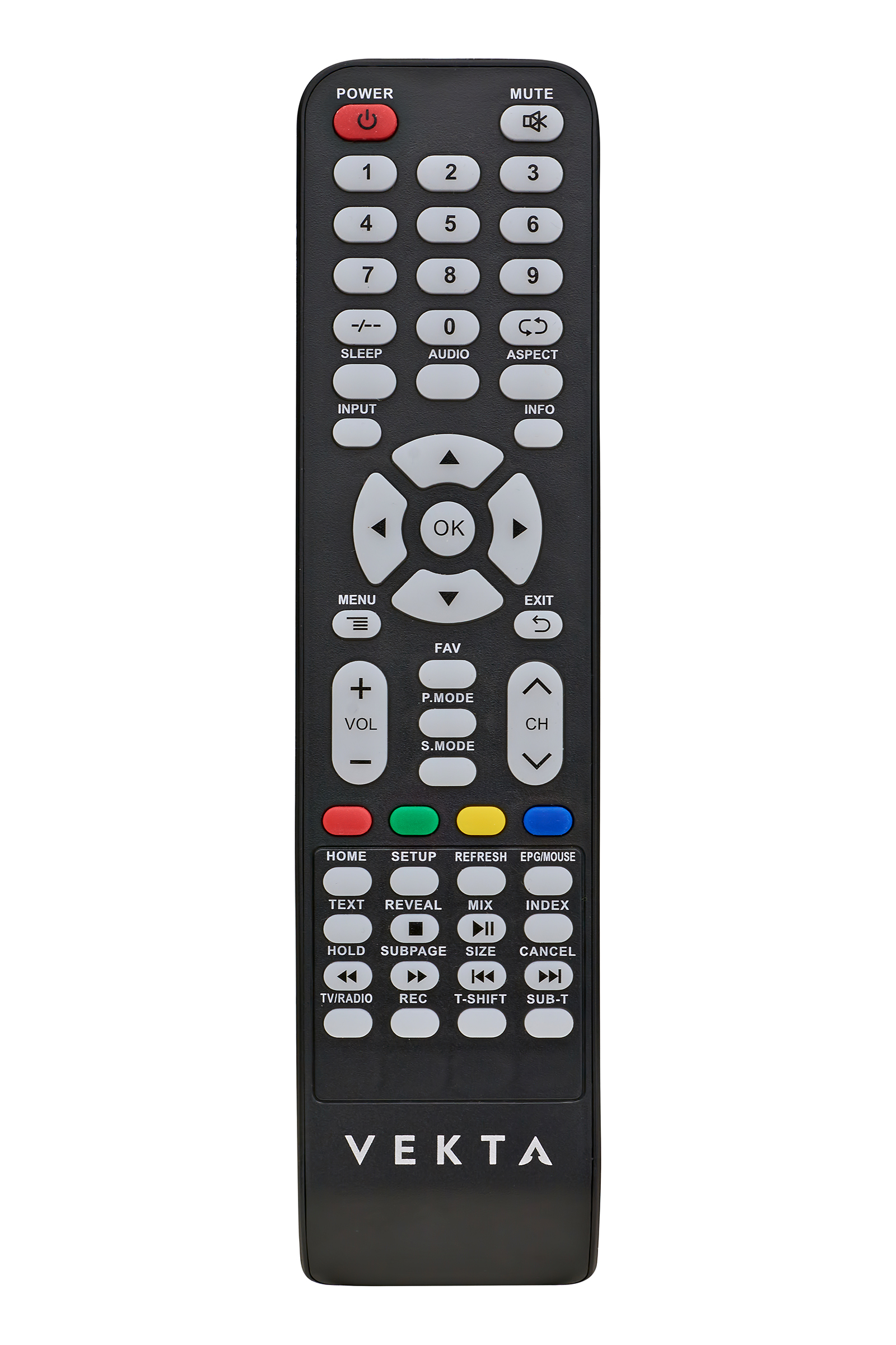 Телевизор LED 40 VEKTA LD-40SF6519BS черный