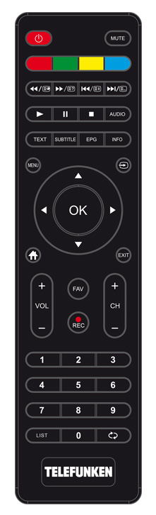 Телевизор LED 32 Telefunken TF-32S52T2S черный