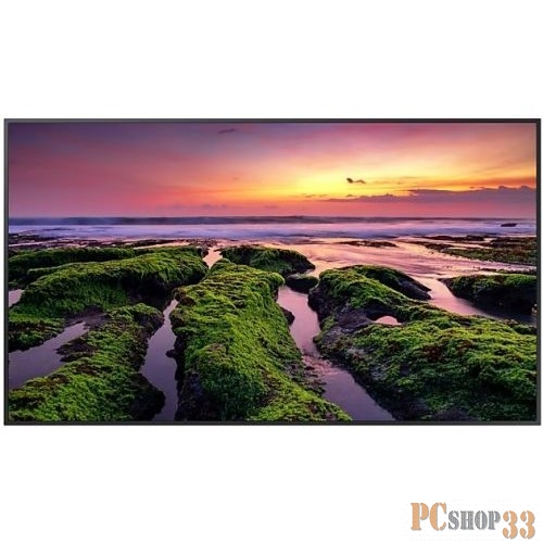 Панель Samsung 65 QB65B черный VA LED 8ms 16:9 DVI HDMI M/M матовая 4000:1 350cd 178гр/178гр 3840x2160 RCA 4K USB 24.9кг