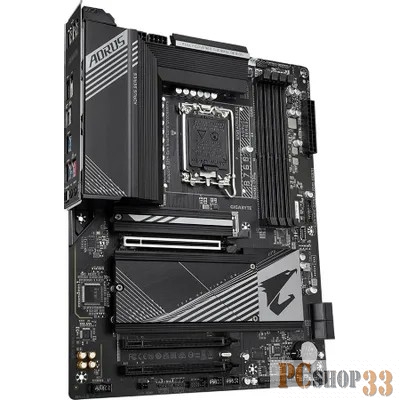 Материнская плата Gigabyte B760 AORUS ELITE Soc-1700 Intel B760 4xDDR5 ATX AC`97 8ch(7.1) 2.5Gg RAID+HDMI+DP
