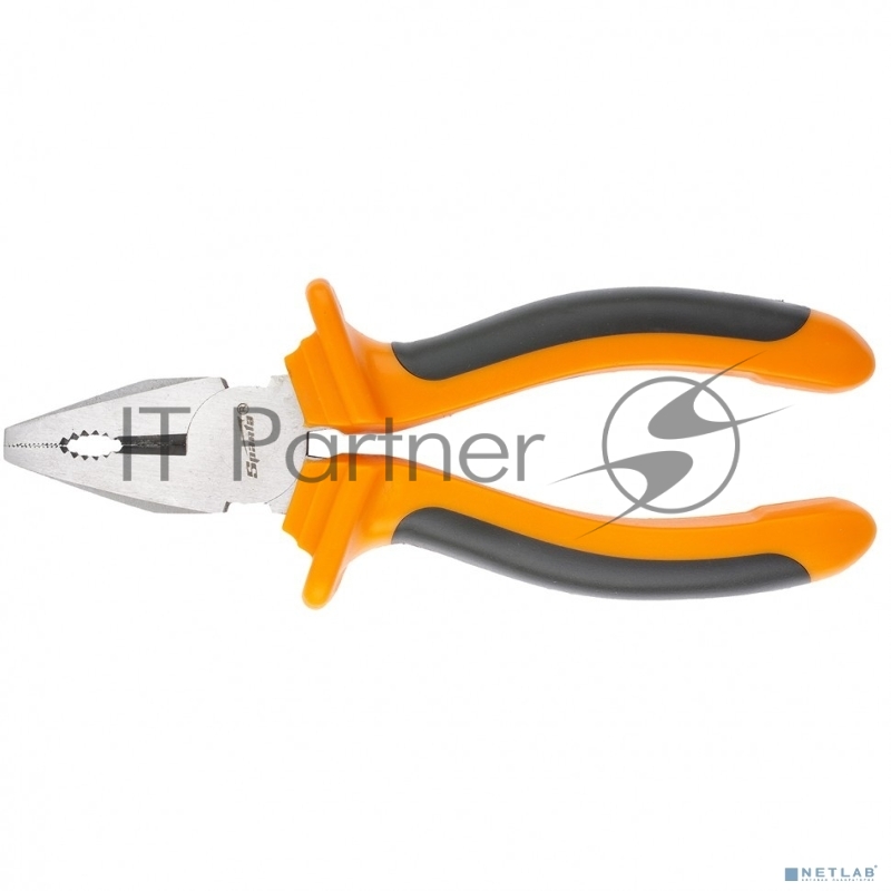 Плоскогубцы, Comfort, 180 мм, комбинированные шлифованные, двухкомпонентные рукоятки// Sparta
