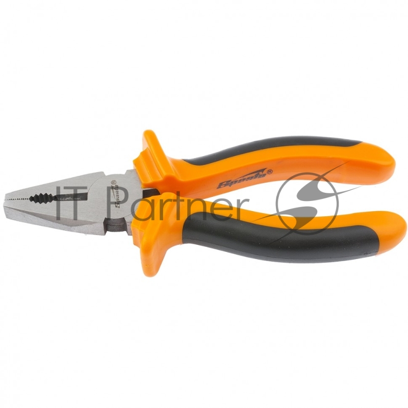 Плоскогубцы, Comfort, 180 мм, комбинированные шлифованные, двухкомпонентные рукоятки// Sparta