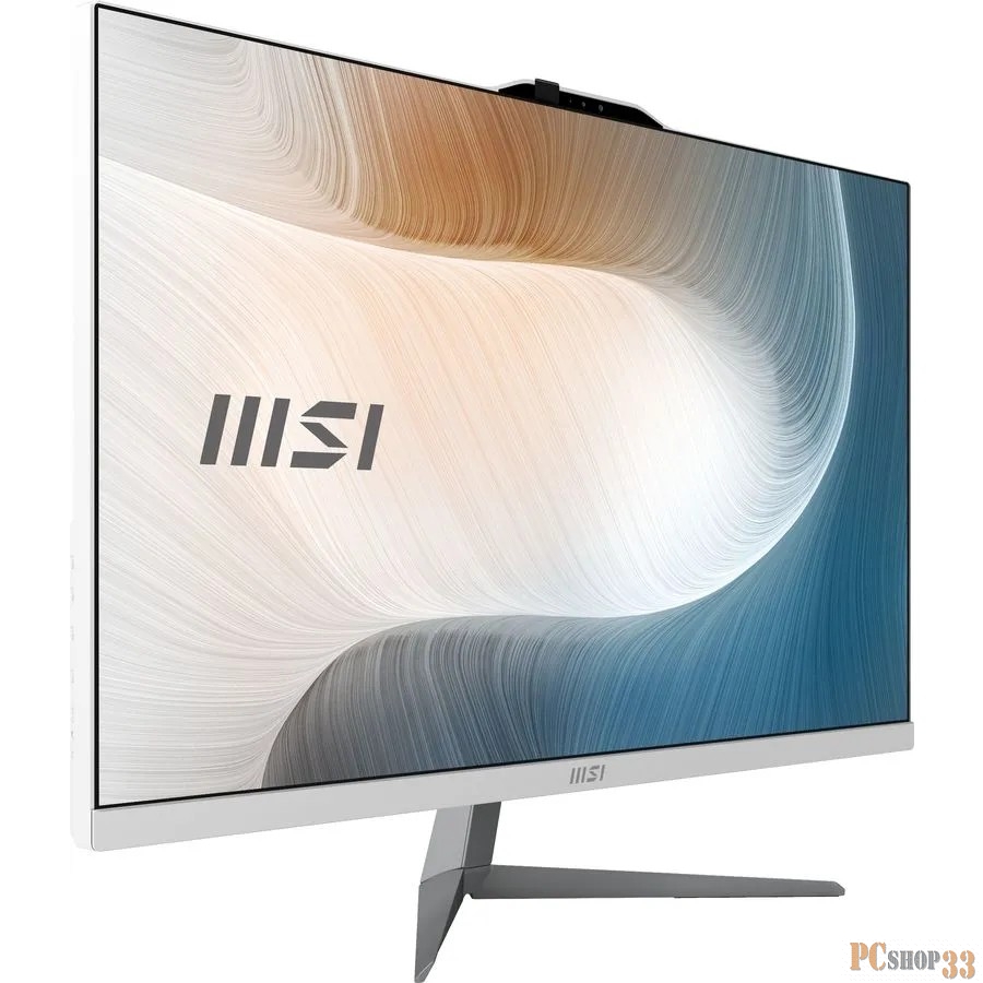 Моноблок MSI Pro AP272 12M-260RU 27 Full HD i3 12100 (3.3) 8Gb SSD512Gb UHDG 630 Windows 11 Professional GbitEth WiFi BT 120W клавиатура мышь белый 1920x1080