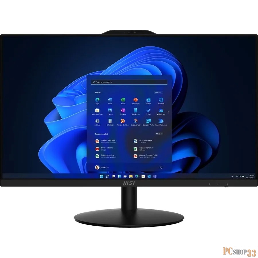 Моноблок MSI Pro AP272 13M-245RU 27 Full HD i7 13700 (2.1) 16Gb SSD1Tb UHDG 730 Windows 11 Professional GbitEth WiFi BT 120W черный 1920x1080