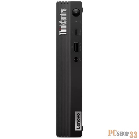 Компьютер Lenovo ThinkCentre Tiny M70q-3 slim PG G7400T 8Gb SSD256Gb UHDG 710 Windows 11 Professional WiFi BT kb мышь черный (11USS09U00/R)