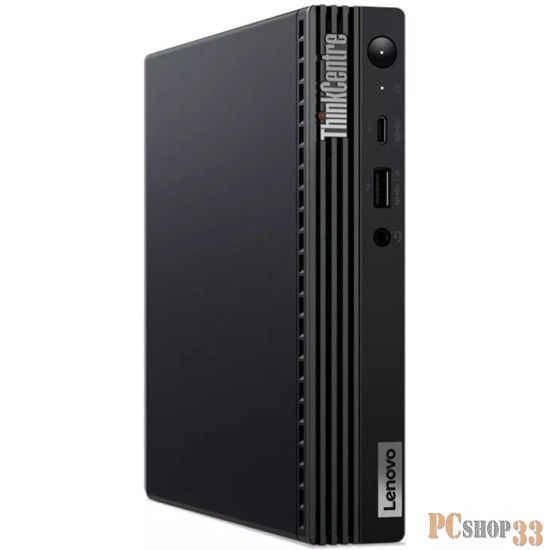 Компьютер Lenovo ThinkCentre Tiny M70q-3 slim PG G7400T 8Gb SSD256Gb UHDG 710 Windows 11 Professional WiFi BT kb мышь черный (11USS09U00/R)