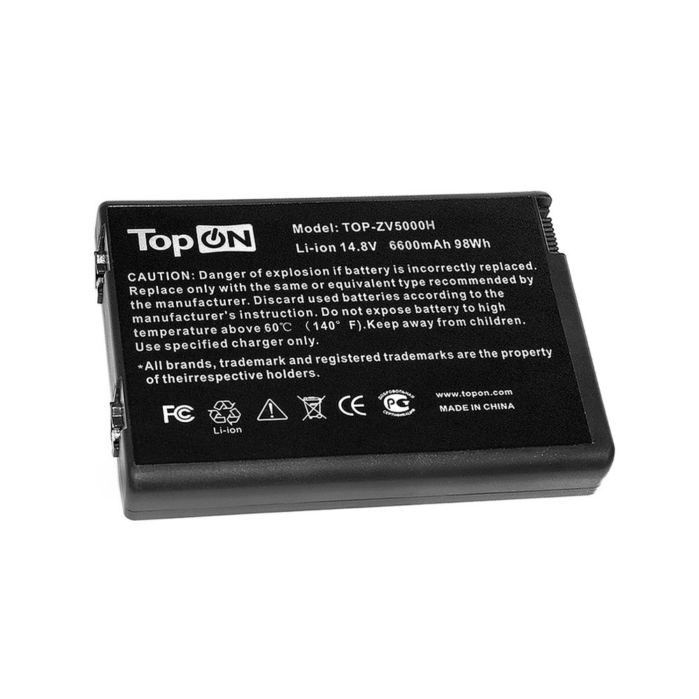 Аккумулятор для ноутбука HP Pavilion ZD8000, ZX6000, NX10, Presario R3000 Series. 14.8V 6600mAh 98Wh, усиленный. 346970-001, HSTNN-DB03.