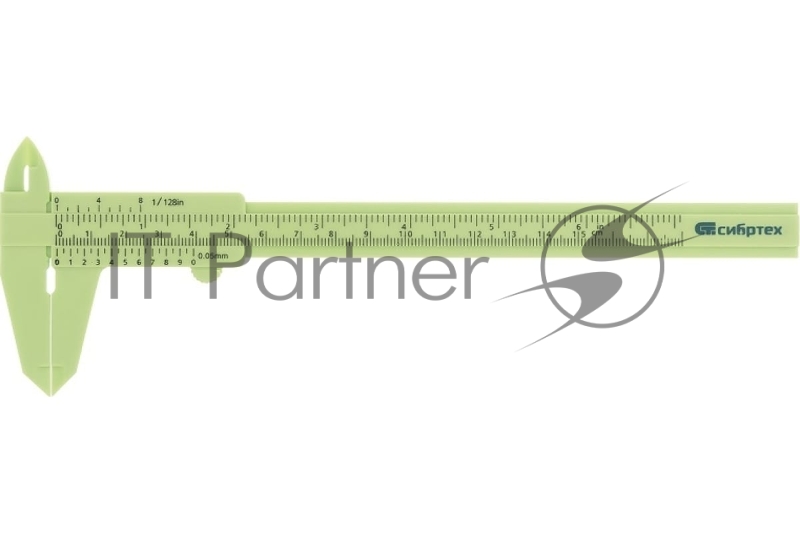 Штангенциркуль пластиковый, 150 мм// Сибртех