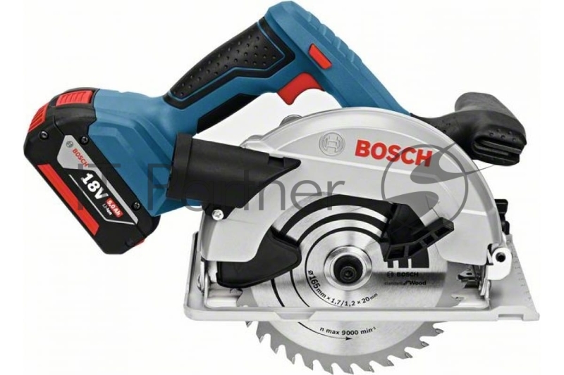 Циркулярная пила (дисковая) Bosch GKS 18V-57 (ручная)