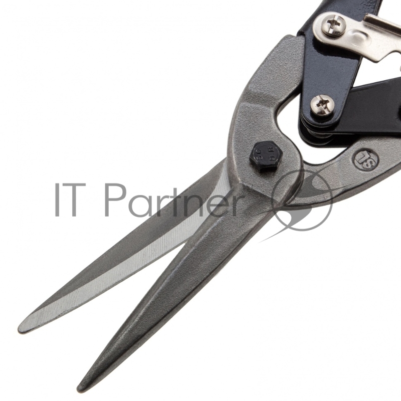 Ножницы по металлу, удлиненные, 290 мм, пряморежущие, обрезиненные рукоятки// Sparta