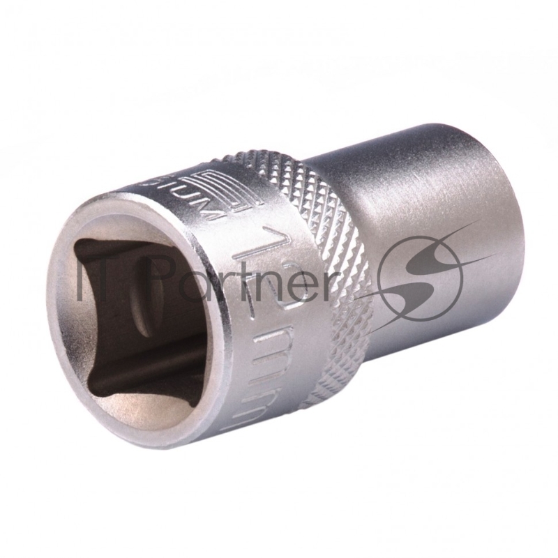 Головка торцевая, 12 мм, 12-гранная, CrV, под квадрат 1/2, хромированная// Stels