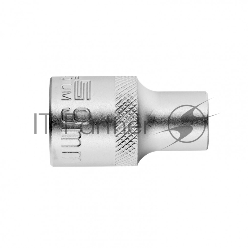 Головка торцевая, 9 мм, 12-гранная, CrV, под квадрат 1/2, хромированная// Stels