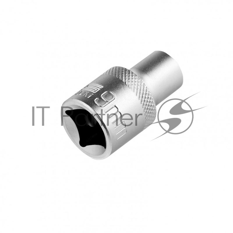 Головка торцевая, 9 мм, 12-гранная, CrV, под квадрат 1/2, хромированная// Stels