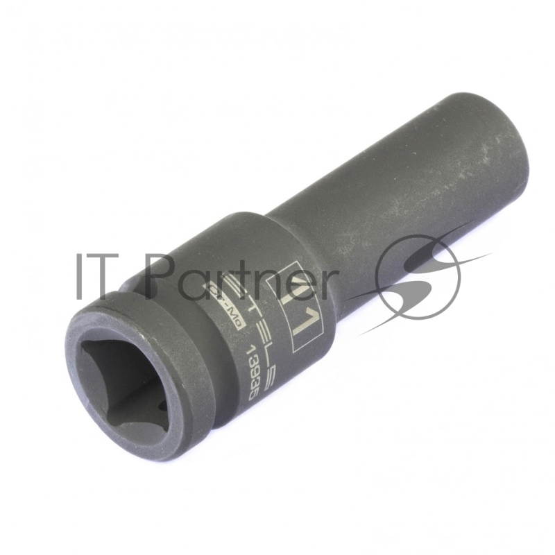 Головка ударная удлиненная шестигранная, 11 мм, 1/2, CrMo// Stels