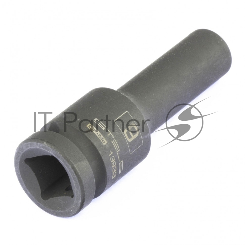 Головка ударная удлиненная шестигранная, 9 мм, 1/2, CrMo// Stels