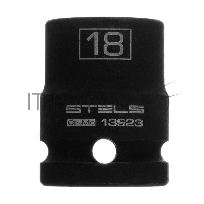 Головка ударная шестигранная, 18 мм, 1/2, CrMo// Stels