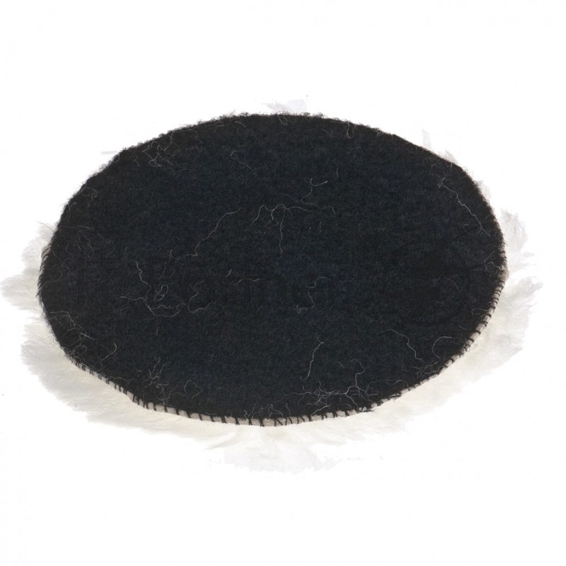 Насадка полировальная под липучку, 125 мм, натуральная шерсть// Matrix