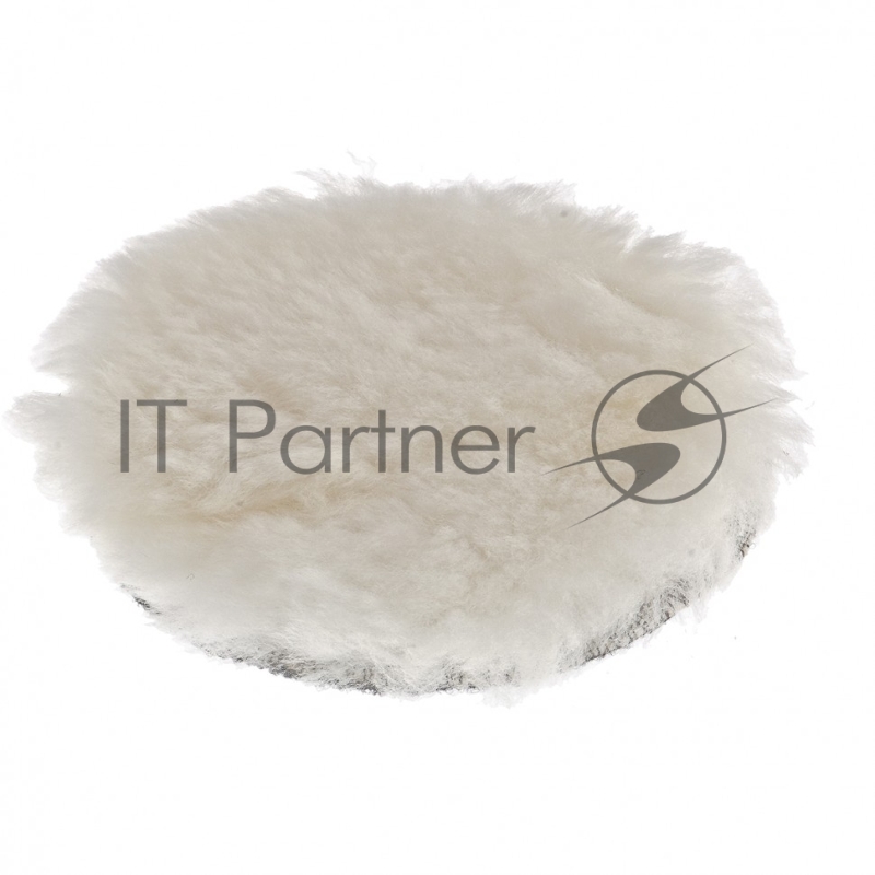 Насадка полировальная под липучку, 125 мм, натуральная шерсть// Matrix