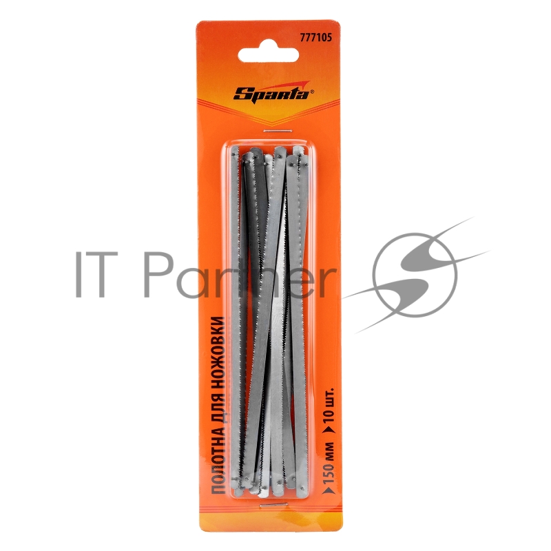 Полотна для ножовки по металлу, 150 мм, 10 шт.// Sparta